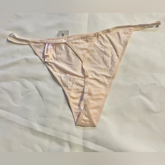 Sz XL La vie en rose thong light pink NWT - Picture 2 of 4